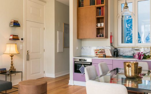 Location Lisbonne : Chiado, charmant Appartement avec 2 chambres, balcon et vue!
