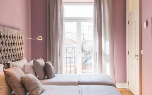 Location Lisbonne : Chiado, charmant Appartement avec 2 chambres, balcon et vue!