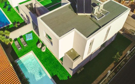 Location au Sud de Lisbonne, Maison contemporaine lumineuse à 5 min de la plage et avec Piscine privé