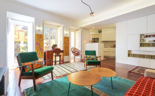 Location Vacances au centre de Lisbonne – Principe Real, Jardin & Terrasses