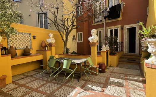 Location Vacances au centre de Lisbonne – Principe Real, Jardin & Terrasses